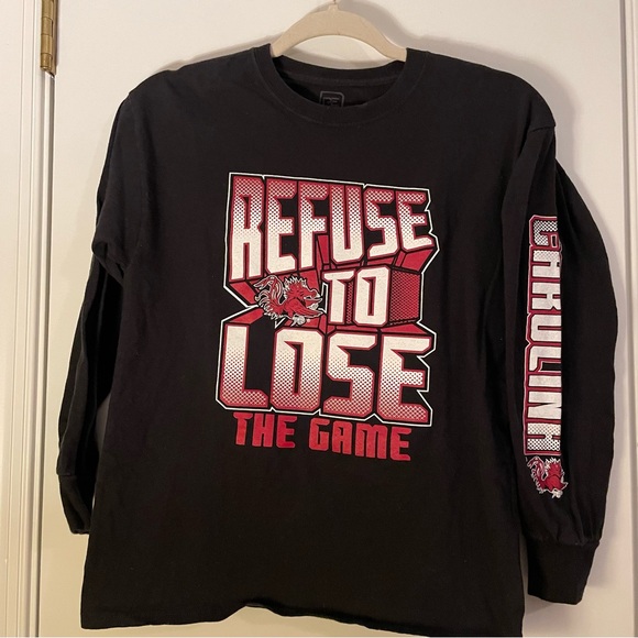 Knights Apparel Other - ProEdge Knights Apparel Carolina Gamecocks Black & Red Long Sleeve Tee Size L